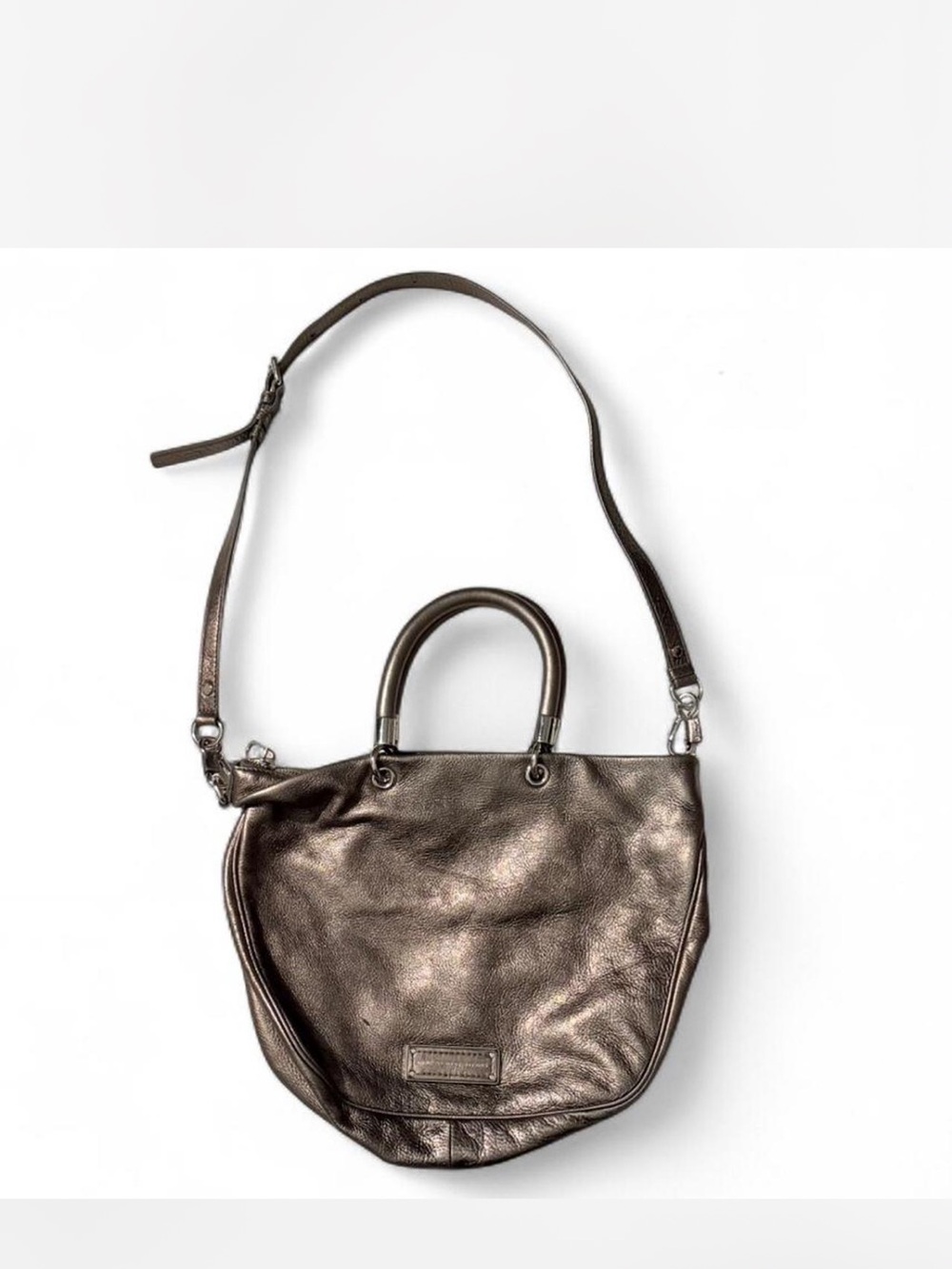 Marc Jacobs Metallic Brown Leather Purse